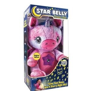 Star Belly Dream Lites Magical Unicorn Huggable Nightlight 6 Colored Lights New